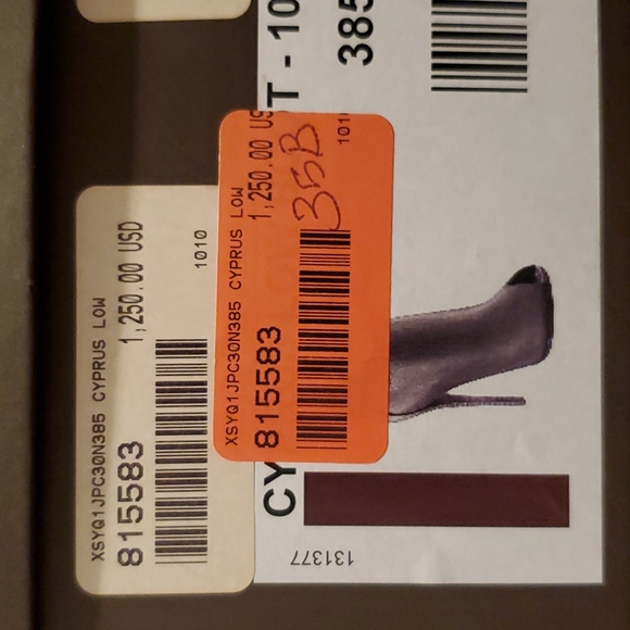 Louis Vuitton Cyprus Moca (Brown/Beige) Open Toe Booties - Size 38-1/2 Used EUC - Picture 11 of 16